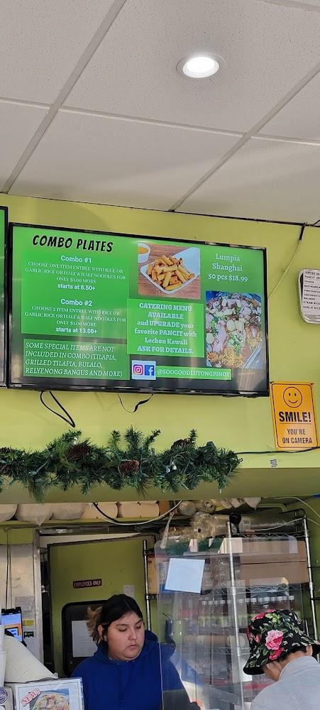 Soo Good Lutong Pinoy Menu image 4